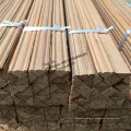 Moldura de madera de teca reconstituida moldura de madera triangular